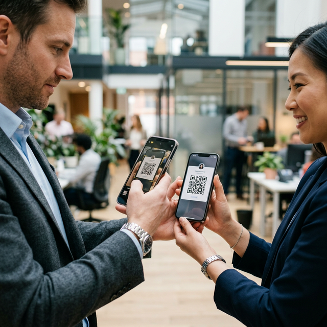 Digital Business Cards in Action