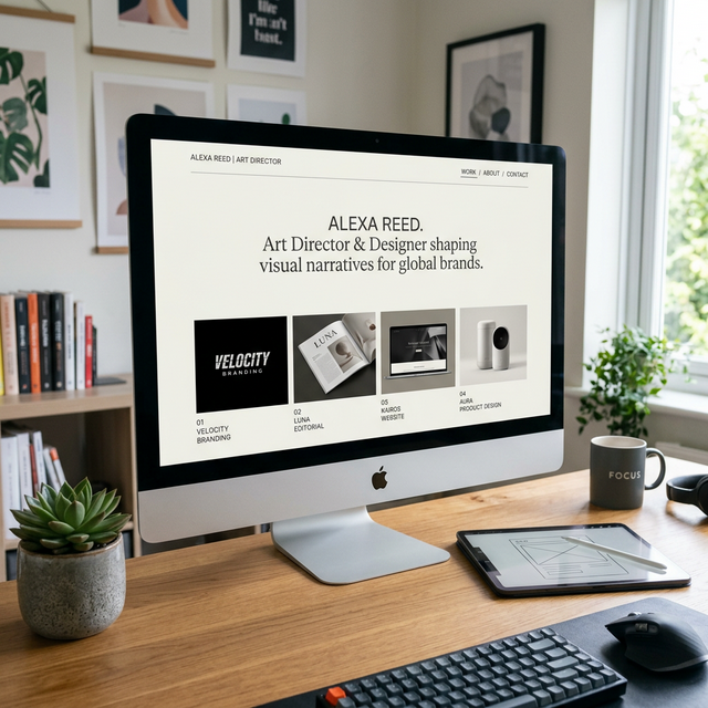 Custom Professional Website Layout